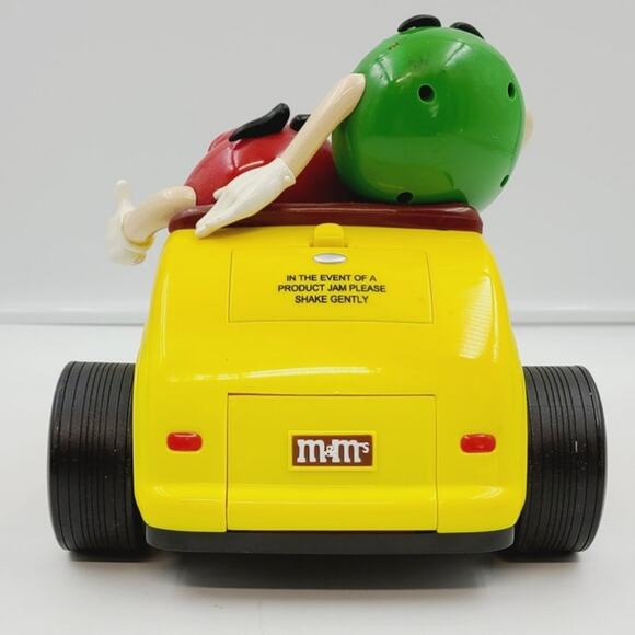 Vintage M & M Candy Dispenser "Rebel Without a Clue Hot Rod" (not working) - Picture 4 of 7